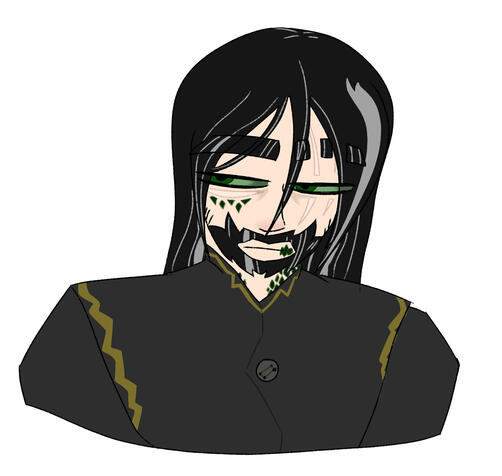 Bust colourd
