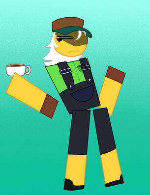 Full body coloured